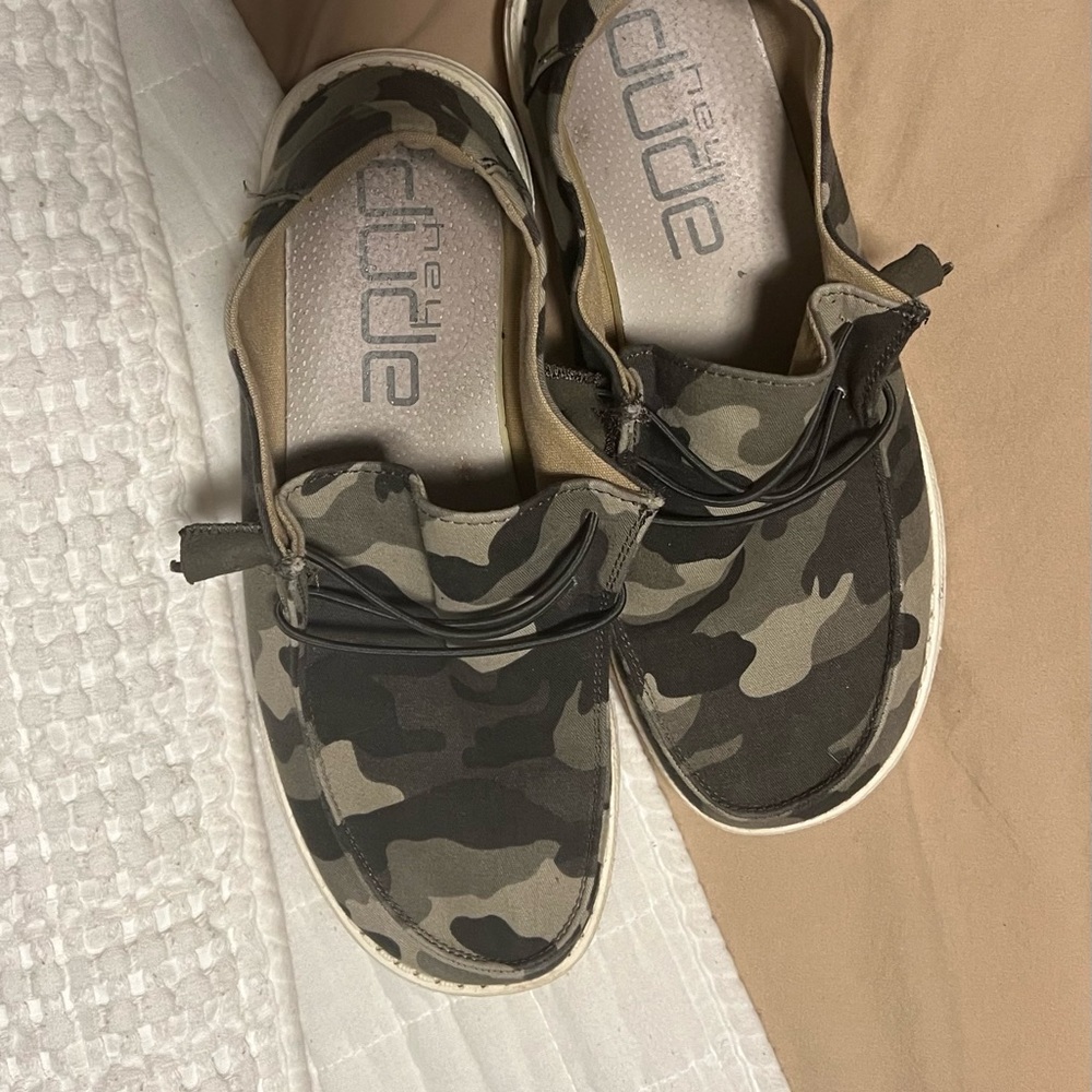 Camo Hey Dude’s